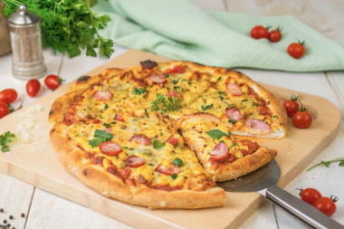 Пицца с кукурузой Пицца с кукурузой