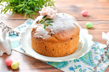 Кулич панеттоне на закваске левито мадре Кулич панеттоне на закваске левито мадре