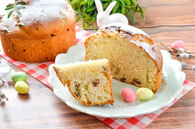 Кулич панеттоне на закваске левито мадре Кулич панеттоне на закваске левито мадре