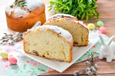 Кулич панеттоне на закваске левито мадре Кулич панеттоне на закваске левито мадре