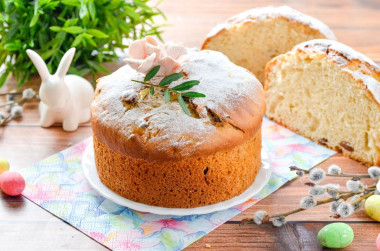 Кулич панеттоне на закваске левито мадре Кулич панеттоне на закваске левито мадре