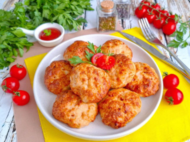 Куриные котлеты в аэрогриле Куриные котлеты в аэрогриле