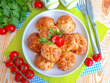 Куриные котлеты в аэрогриле Куриные котлеты в аэрогриле