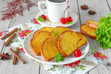 Тосты в аэрогриле Тосты в аэрогриле