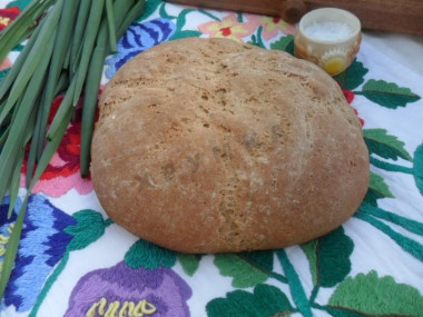 Черный хлеб ржаной пшеничный