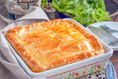Кубите пирог с курицей Кубите пирог с курицей