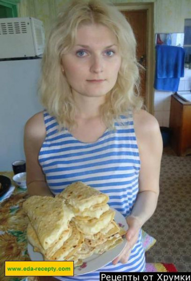 Татарские лепешки на молоке с картошкой и зеленью