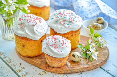 Кулич простой быстрый пасхальный для начинающих Кулич простой быстрый пасхальный для начинающих