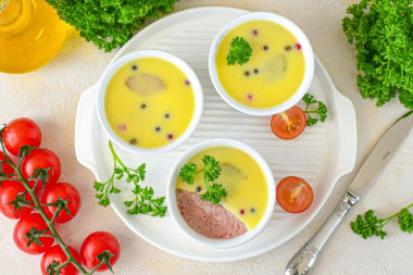 Запечённый паштет из куриной печени в духовке Запечённый паштет из куриной печени в духовке