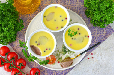 Запечённый паштет из куриной печени в духовке Запечённый паштет из куриной печени в духовке