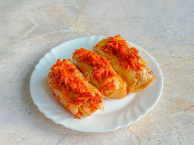 Голубцы на противне в духовке Голубцы на противне в духовке