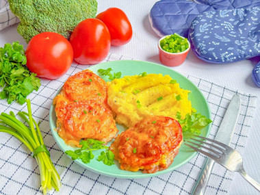 Отбивные по французски Отбивные по французски