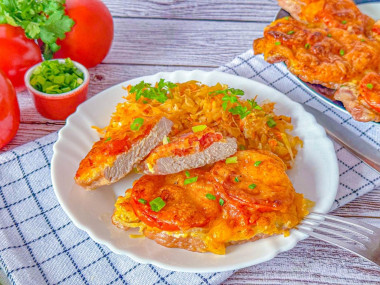 Отбивные по французски Отбивные по французски