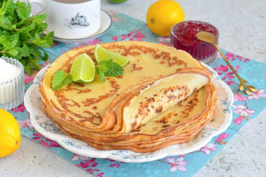 Блины на сухом молоке Блины на сухом молоке