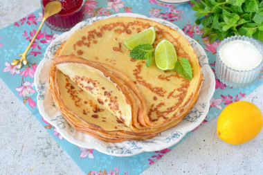 Блины на сухом молоке Блины на сухом молоке