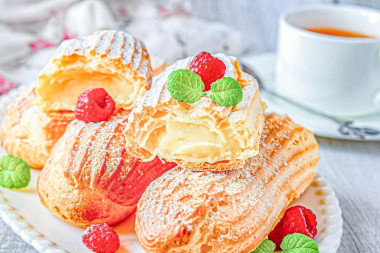 Заварные эклеры Заварные эклеры