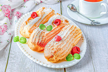 Заварные эклеры Заварные эклеры