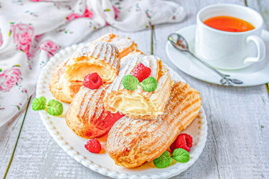 Заварные эклеры Заварные эклеры