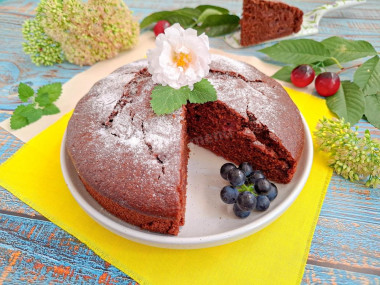 Шоколадный манник с какао на молоке Шоколадный манник с какао на молоке