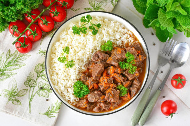 Подливка из говядины в мультиварке Подливка из говядины в мультиварке