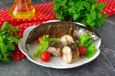 Скумбрия в аэрогриле просто и вкусно Скумбрия в аэрогриле просто и вкусно