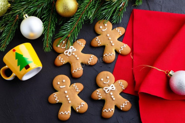 Новогодние пряничные человечки Новогодние пряничные человечки