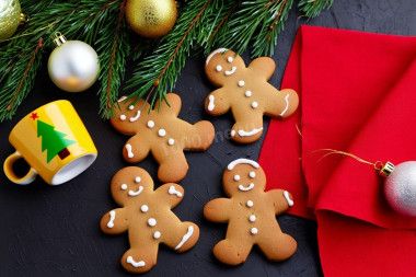 Новогодние пряничные человечки Новогодние пряничные человечки