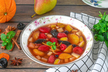 Шведский фруктовый суп из сухофруктов Шведский фруктовый суп из сухофруктов