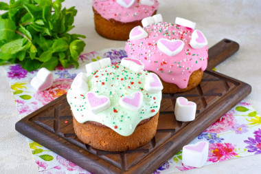 Кулич пасхальный с желатином Кулич пасхальный с желатином