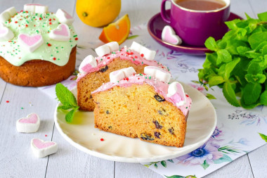 Кулич пасхальный с желатином Кулич пасхальный с желатином