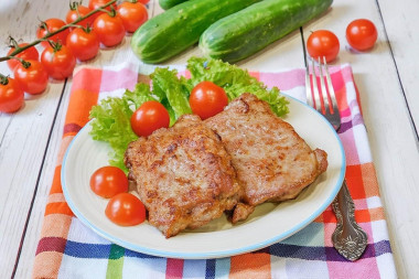 Отбивные из свинины на сковороде Отбивные из свинины на сковороде