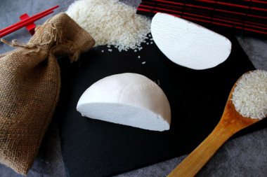 Рисовое тесто из рисовой муки