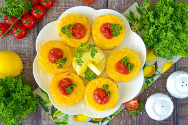 Курица под ананасом и сыром в духовке Курица под ананасом и сыром в духовке