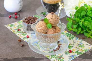 Кофейное мороженое в домашних условиях без мороженицы Кофейное мороженое в домашних условиях без мороженицы