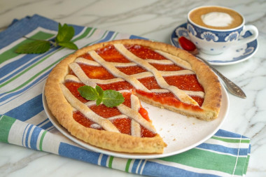 Итальянская кростата пирог Итальянская кростата пирог