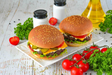 Чизбургер в домашних условиях Чизбургер в домашних условиях