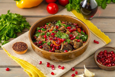 Кучмачи из куриных потрохов по-грузински Кучмачи из куриных потрохов по-грузински