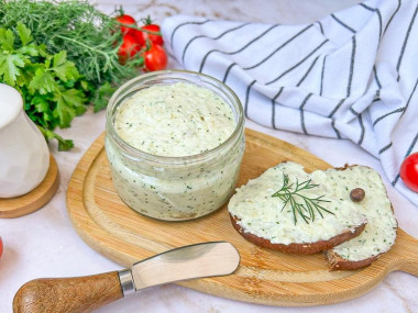 Паштет из сала с чесноком и укропом Паштет из сала с чесноком и укропом