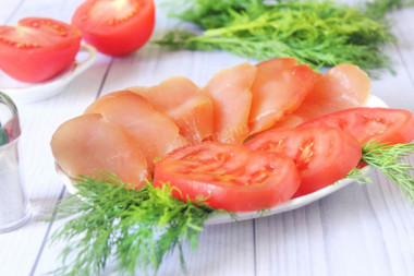 Карпаччо из курицы Карпаччо из курицы