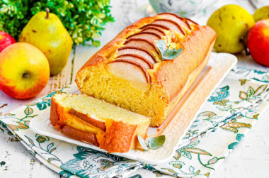 Пирог с манкой в духовке на кефире Пирог с манкой в духовке на кефире