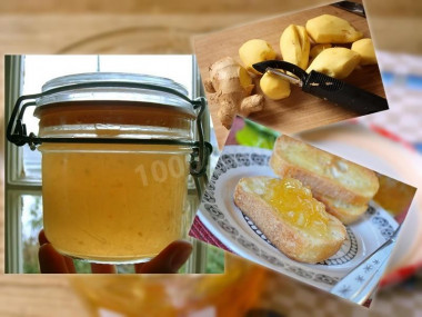 Варенье без варки имбирь лимон мед