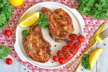 Сочная свиная корейка в аэрогриле Сочная свиная корейка в аэрогриле