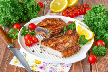 Сочная свиная корейка в аэрогриле Сочная свиная корейка в аэрогриле