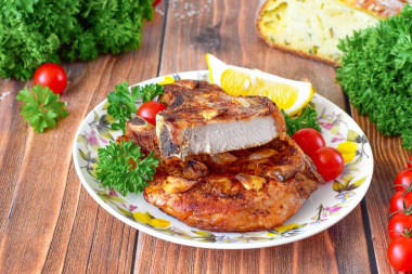 Сочная свиная корейка в аэрогриле Сочная свиная корейка в аэрогриле