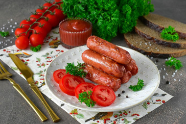 Сосиски в аэрогриле Сосиски в аэрогриле