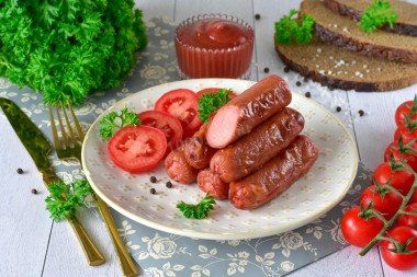 Сосиски в аэрогриле Сосиски в аэрогриле