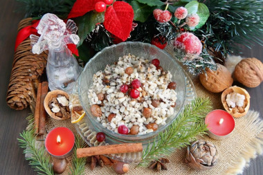 Сочиво на Рождество из пшеницы Сочиво на Рождество из пшеницы