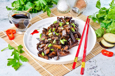 Карамелизованные баклажаны с хрустящей корочкой Карамелизованные баклажаны с хрустящей корочкой