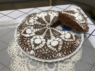 Сладкий пирог из кабачка с какао Сладкий пирог из кабачка с какао