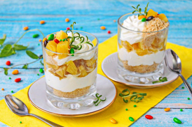 Десерт с ананасом Десерт с ананасом